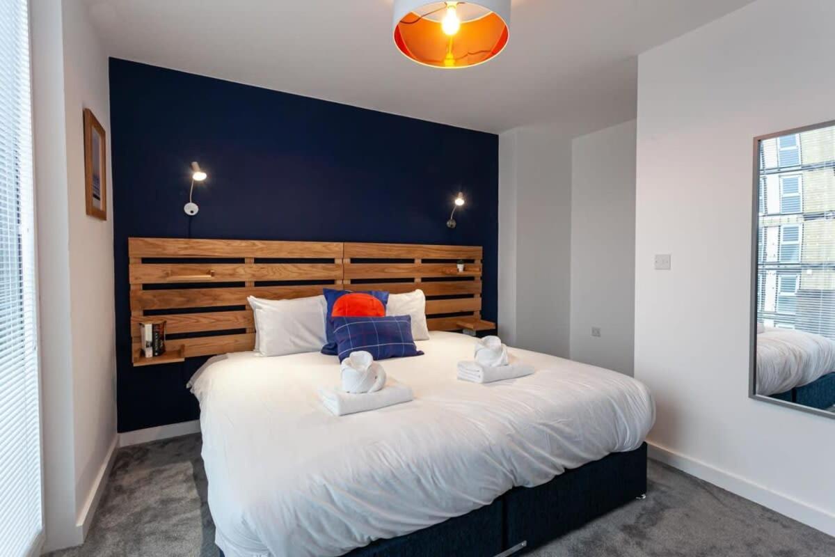 Stunning 2 Bed Flat 5Min To Old Trafford Stadium 맨체스터 외부 사진